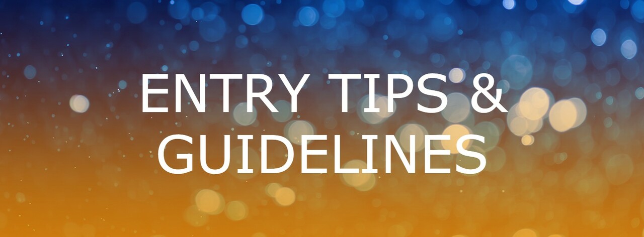 How to complete a great entry!