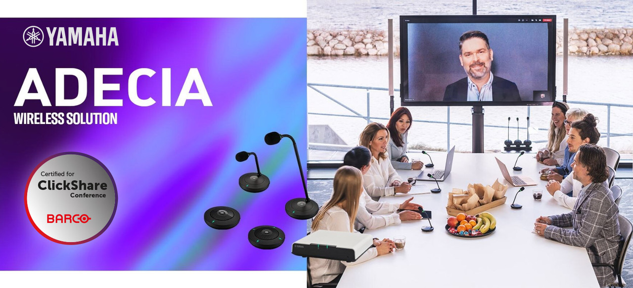 YAMAHA Wireless Solution der ADECIA Produktfamilie 