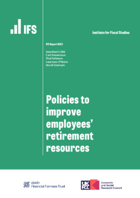 Policies to improve employees’ retirement resources