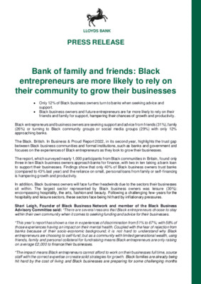 Black entrepreneurs are more likely to rely on their community to grow their businesses