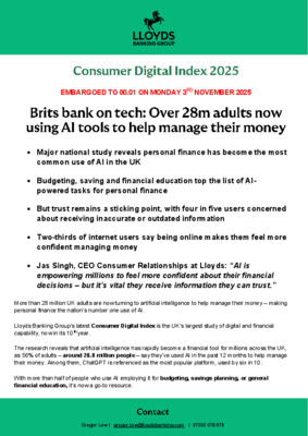 2025 Consumer Digital Index