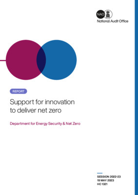 Support for innovation to deliver net zero