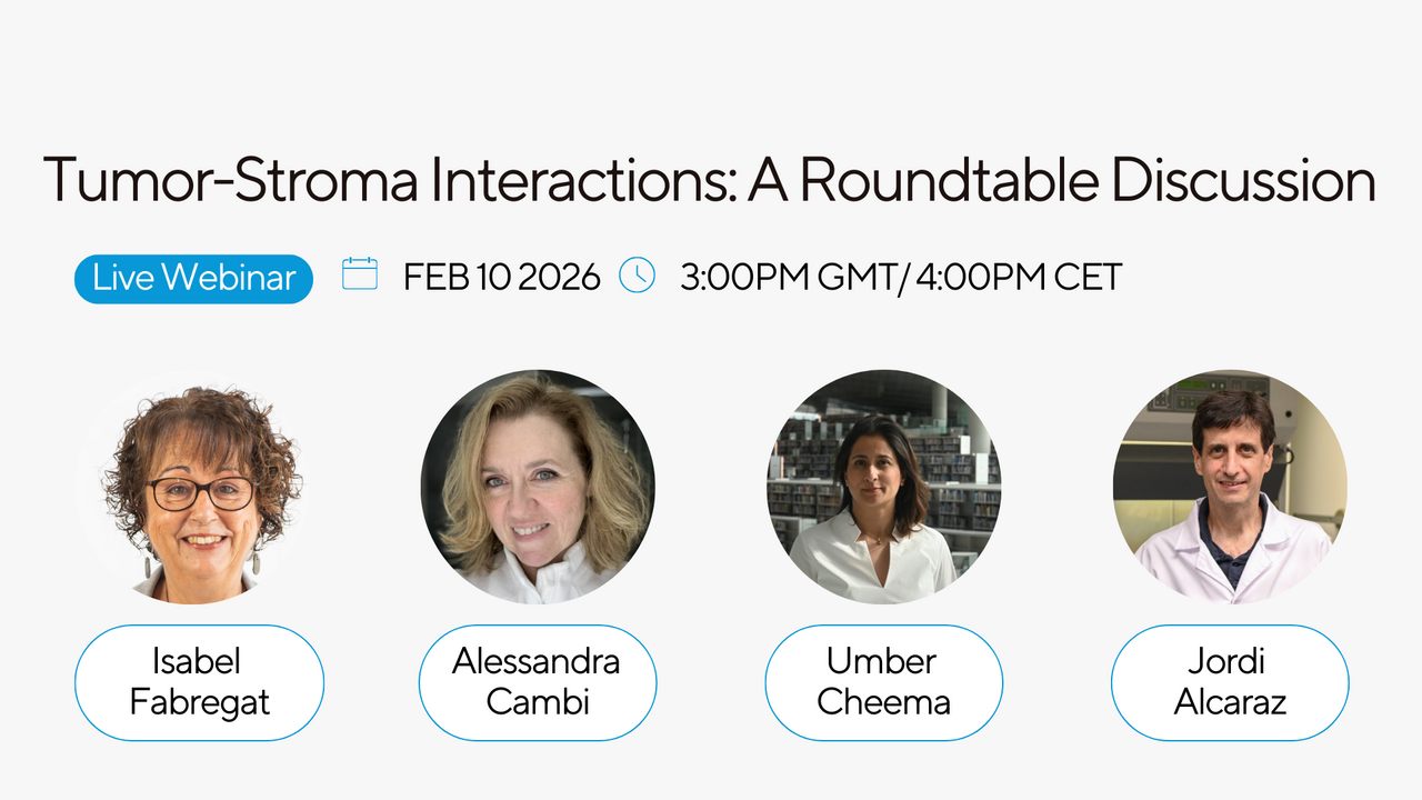 Upcoming FEBS Open Bio Webinar: Tumor-Stroma Interactions: A Roundtable Discussion