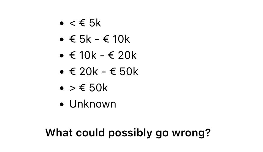 Interval coding - what could possibly go wrong?