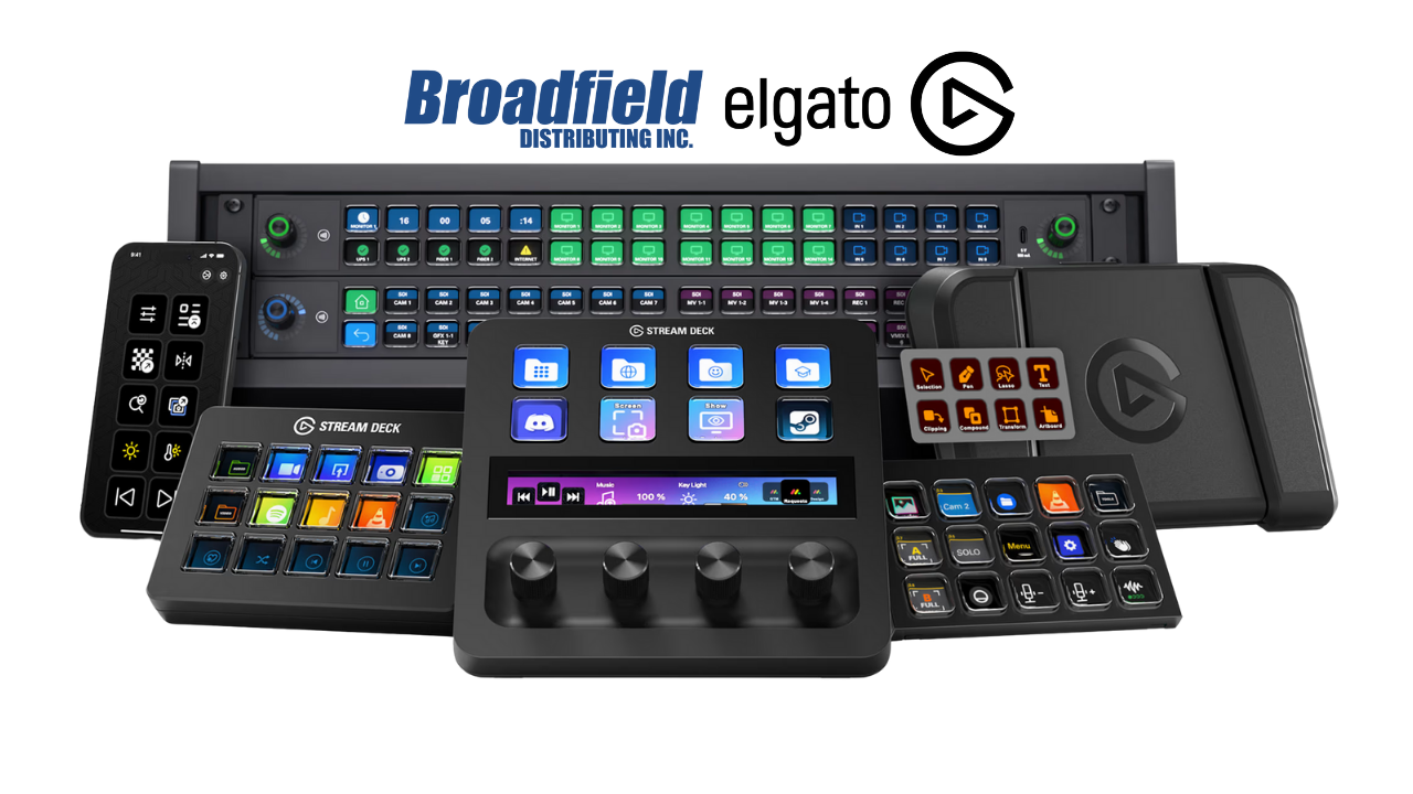 Broadfield Distributing Inc. Announces Strategic Partnership as a U.S. Distributor for Elgato Products, Spotlighting the Innovative Stream Deck Studio