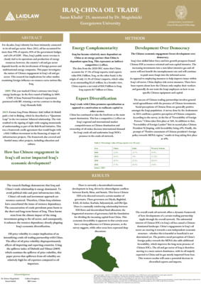 Iraq-China Oil Trade 