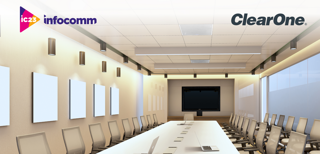 ClearOne to Demonstrate Full Range of Conferencing, Collaboration, and Communications Solutions at InfoComm 2023, Booth# 3061