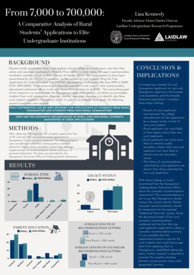 Lisa Kennedy - Laidlaw Research Poster 