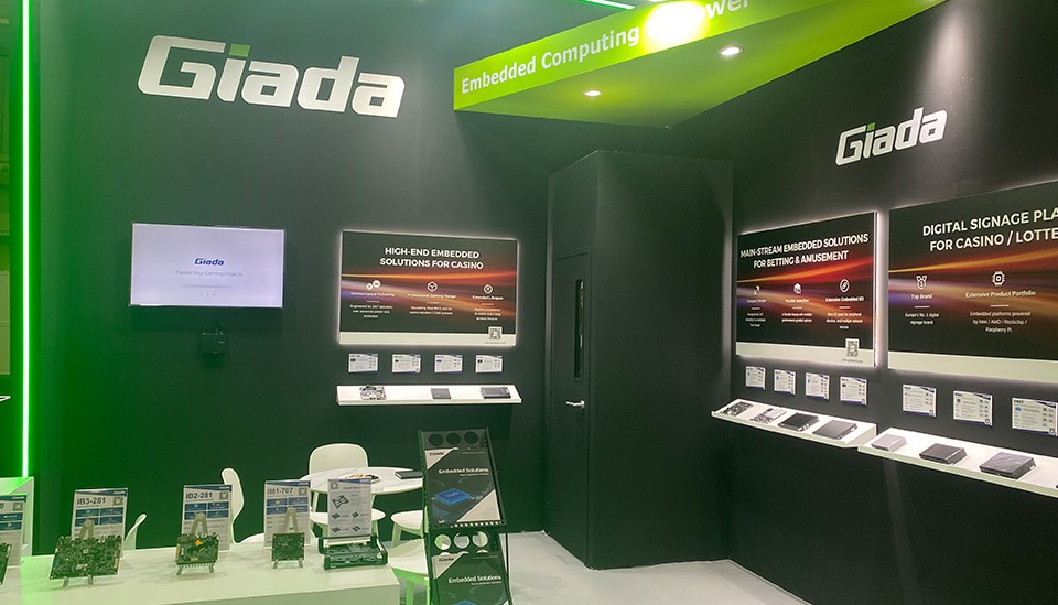 Giada Showcases Next-Generation Gaming & Edge AI at ICE Barcelona 2026