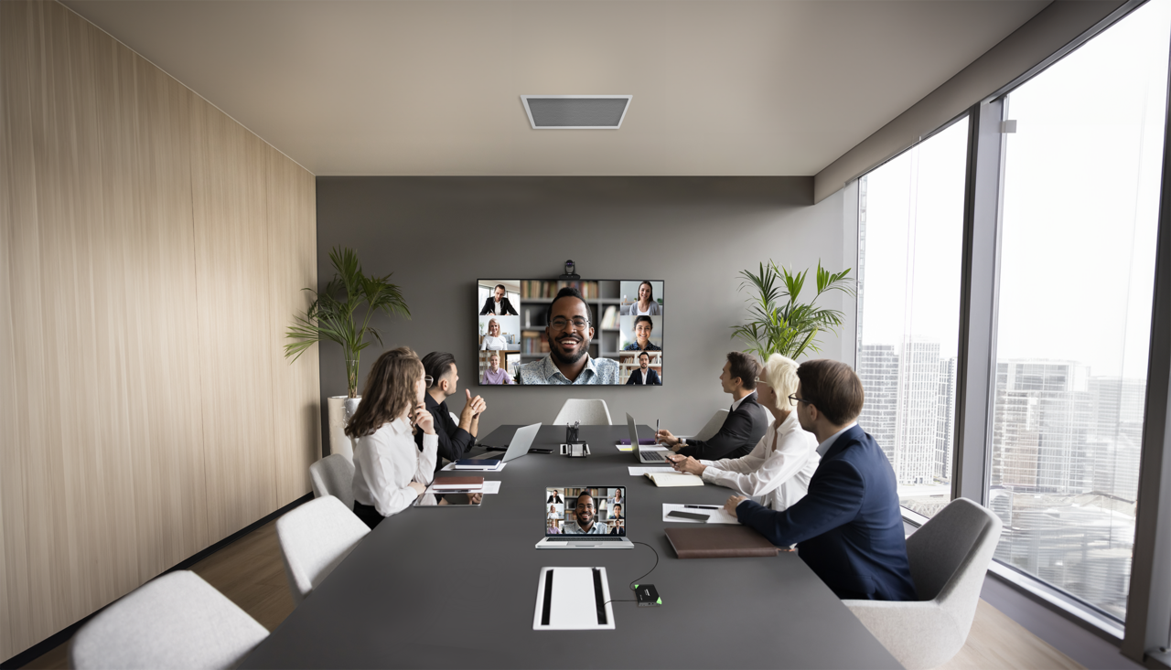 Create an Efficient BYOM Solution with Dante AV-H: A New Experience for Meeting Rooms and Classrooms