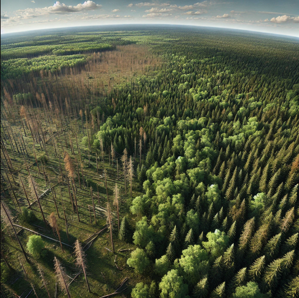 The key role of forest disturbance in shaping the carbon cycle