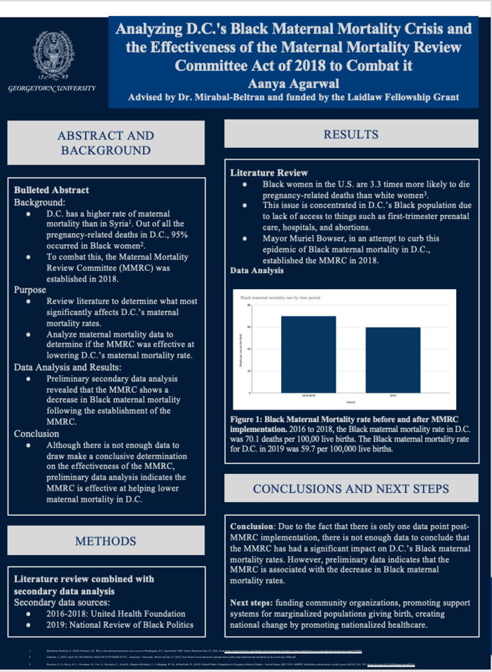 Analyzing D.C.'s Black Maternal Mortality Crisis and the Effectiveness of the Maternal Mortality Review Committee Act of 2018 To Combat It