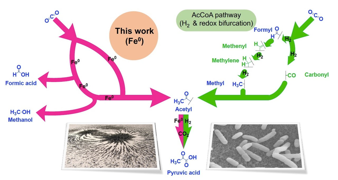 An Acetyl CoA pathway before enzymes?
