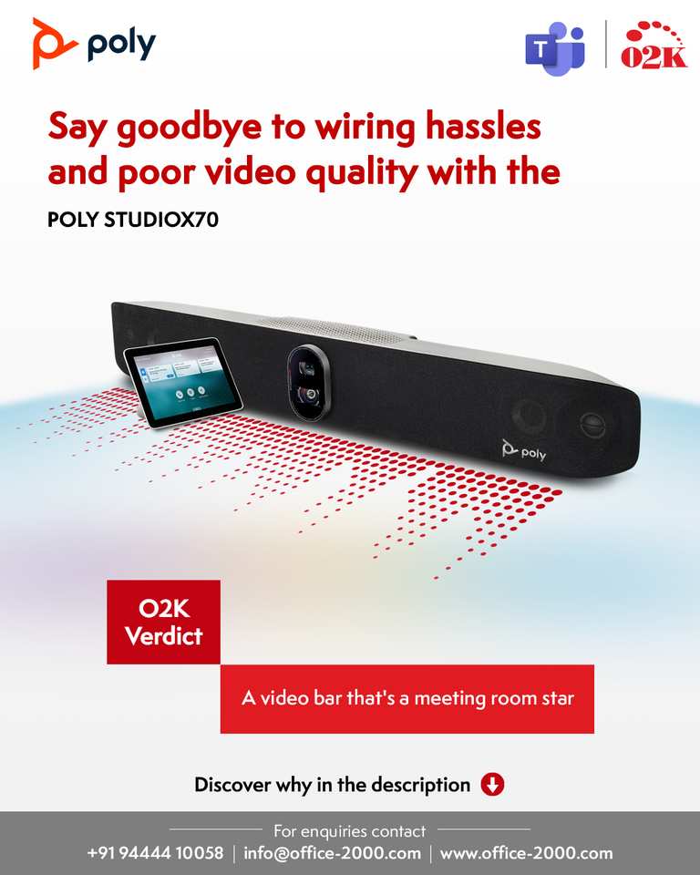 Elevate Meetings with Poly Studio X70: Unleash Next-Level Video Conferencing