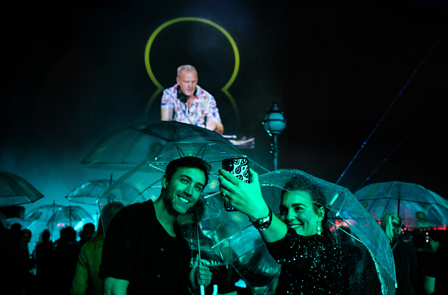 Fatboy Slim presented a groundbreaking holographic show in the UK