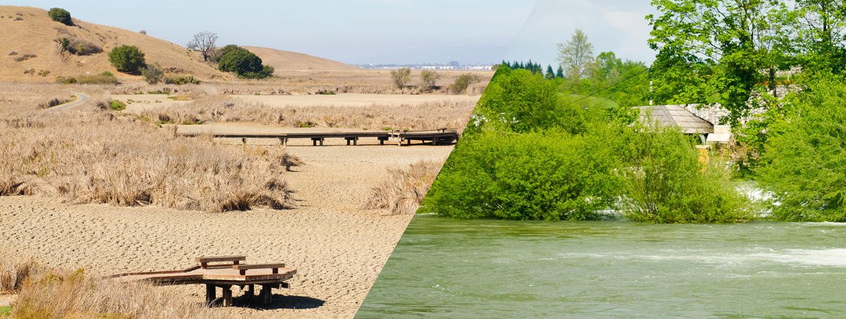 How much of the inter-decadal climate transition over eastern China is attributable to internal variability and how much is due to external forcing?