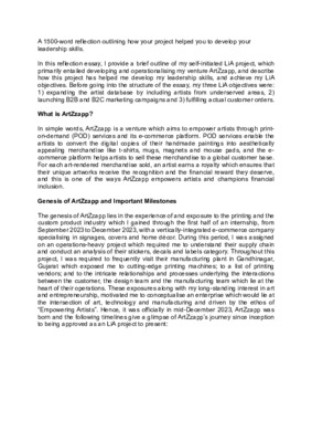 LiA ArtZzapp Reflection 