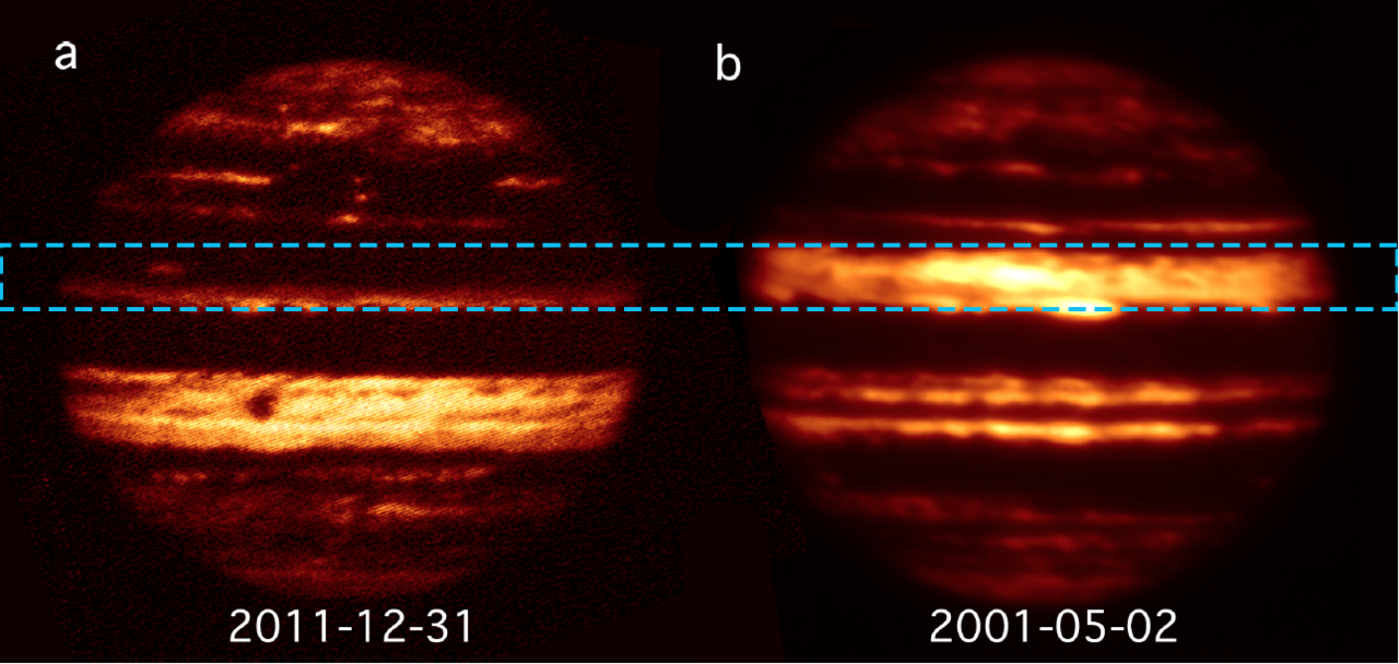 Jupiter’s multi-year cycles of variability could be explained by magnetic oscillations in the deep interior
