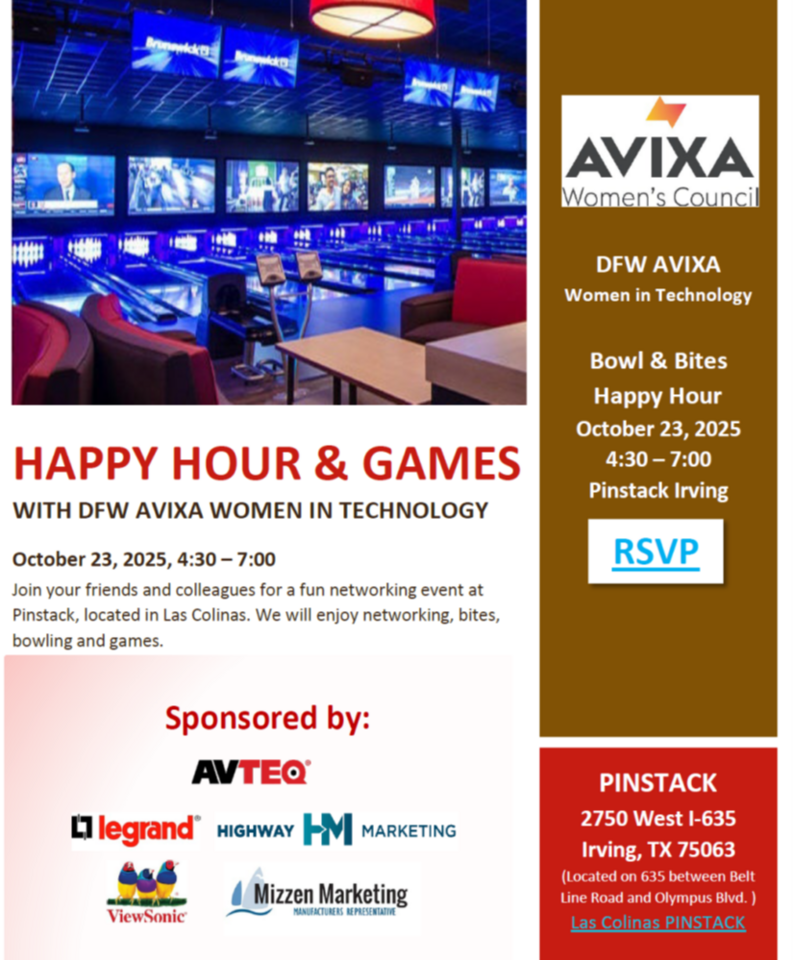 DFW Avixa Women's Council Event