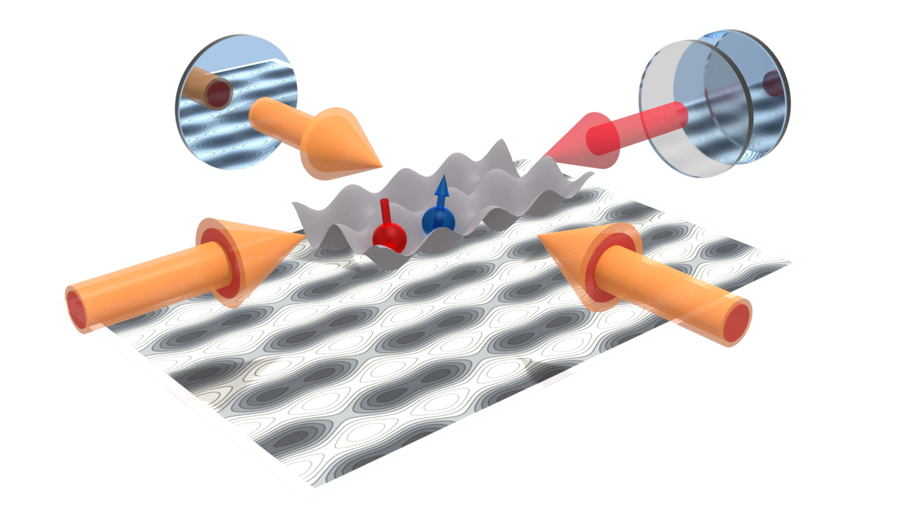 Watching topology and interactions compete