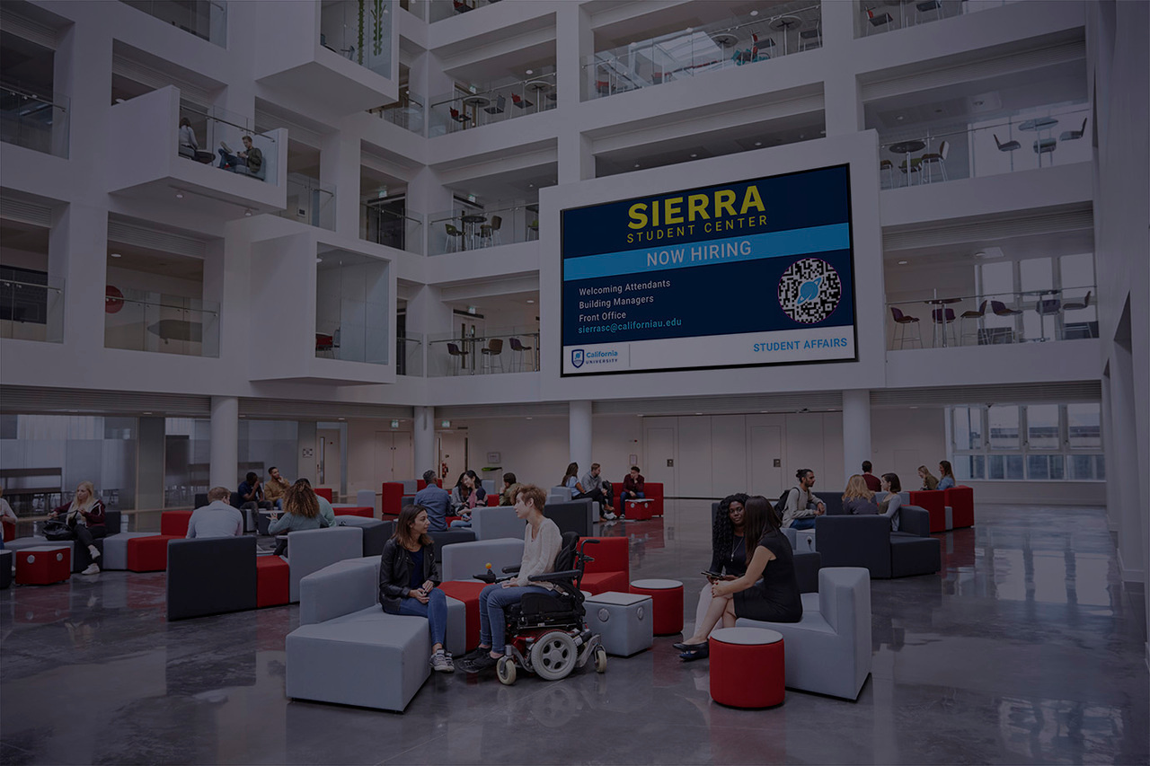 The Campus Experience and Digital Signage: Enhancing University Communication