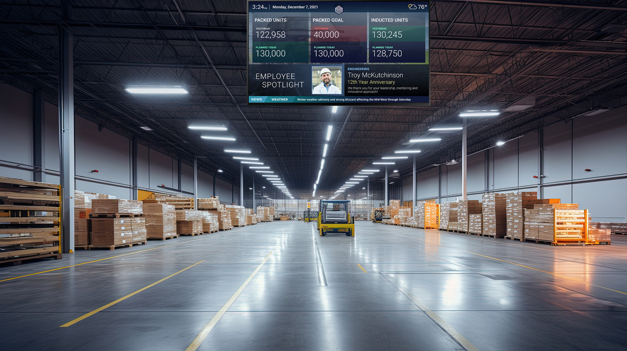 The Visual Supply Chain and the Role of Digital Signage