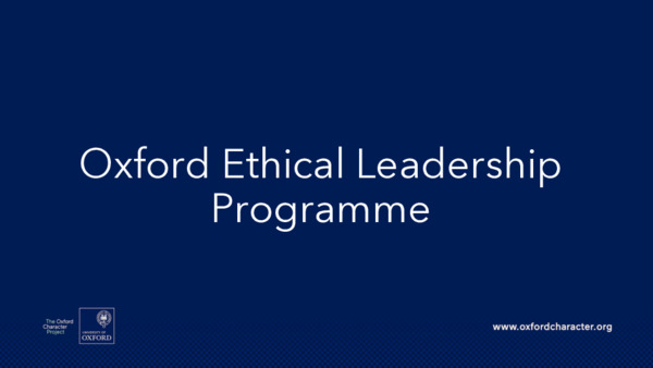 Session 1: Leading with Purpose (slide deck)