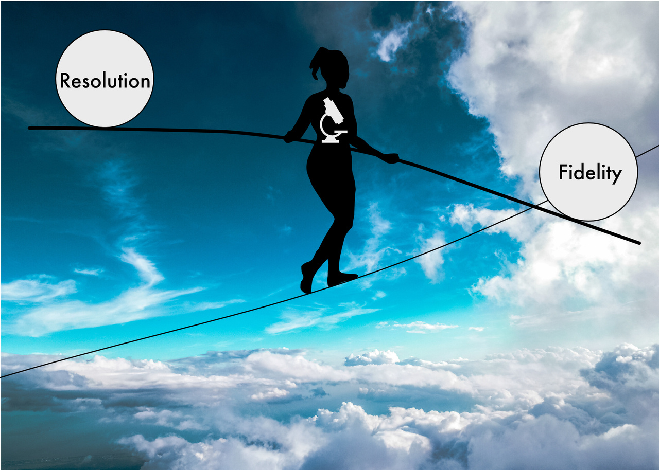 Too much or too little? Pursuing the optimal balance in super-resolution microscopy. 