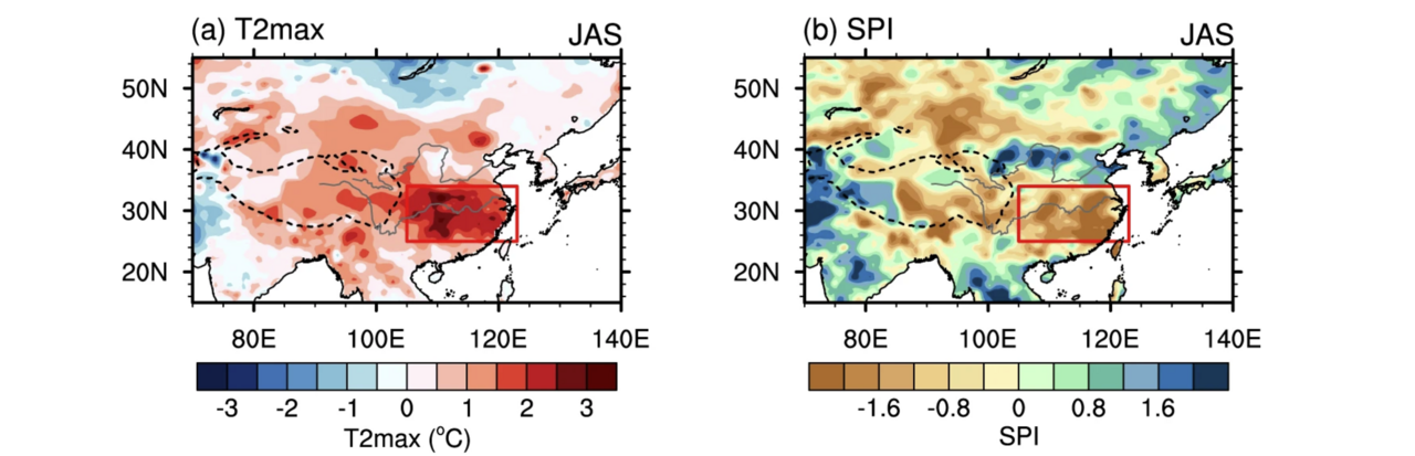 An energetics tale of the 2022 mega-heatwave over central-eastern China