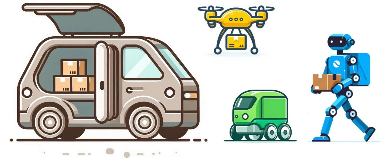 From bicycles to robots: acceptance of automated technologies for parcel delivery