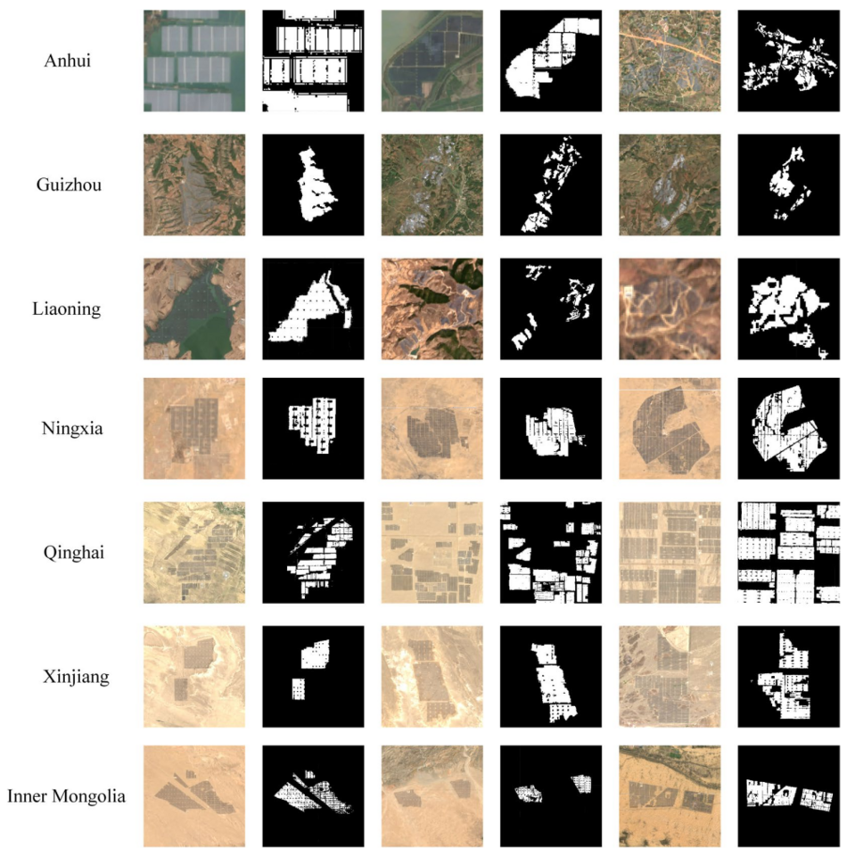 A 10-m map of ground-mounted photovoltaic power stations in China of 2020 has been released