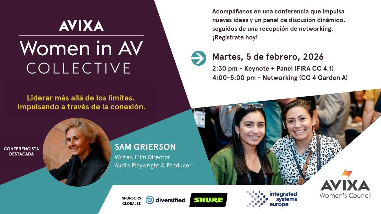 ISE 2026 tendrá un punto de encuentro global para las mujeres de la industria AV 