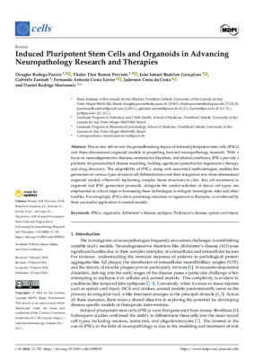 Induced Pluripotent Stem Cells and Organoids in Advancing Neuropathology Research and Therapies