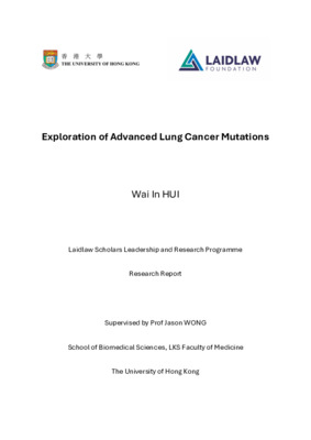 Research Report - Exploration of Advanced Lung Cancer Mutations