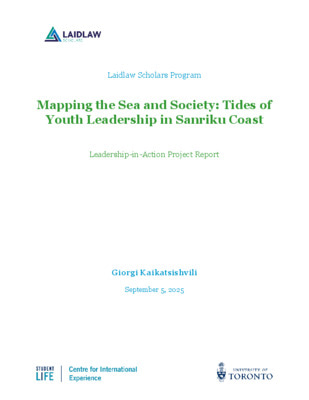 Mapping the Sea and Society: Tides of Youth Leadership in Sanriku Coast