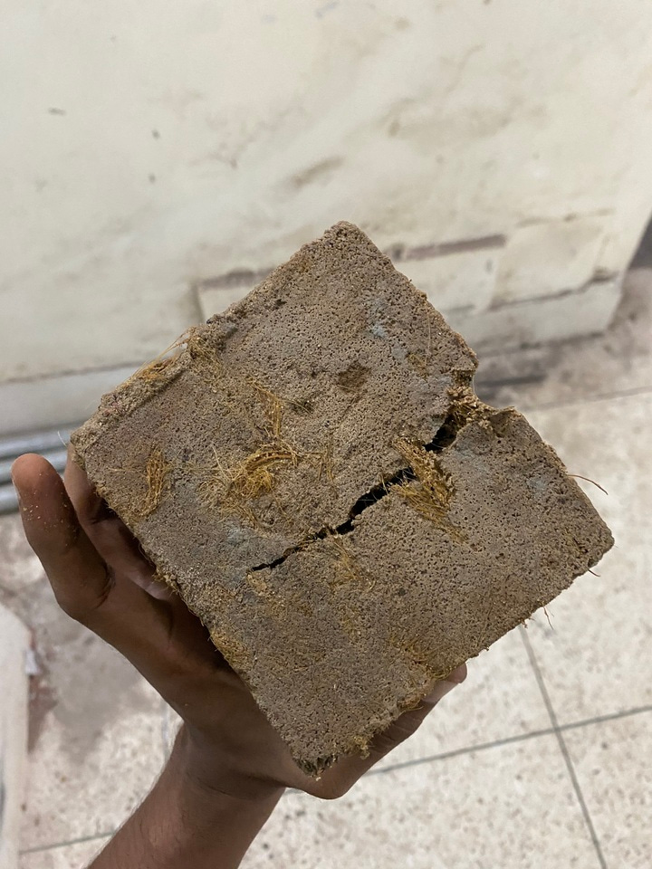 Suitability of using areca nut fiber as reinforcing material in compressed stabilized earth blocks (CSEB) for low-cost housing