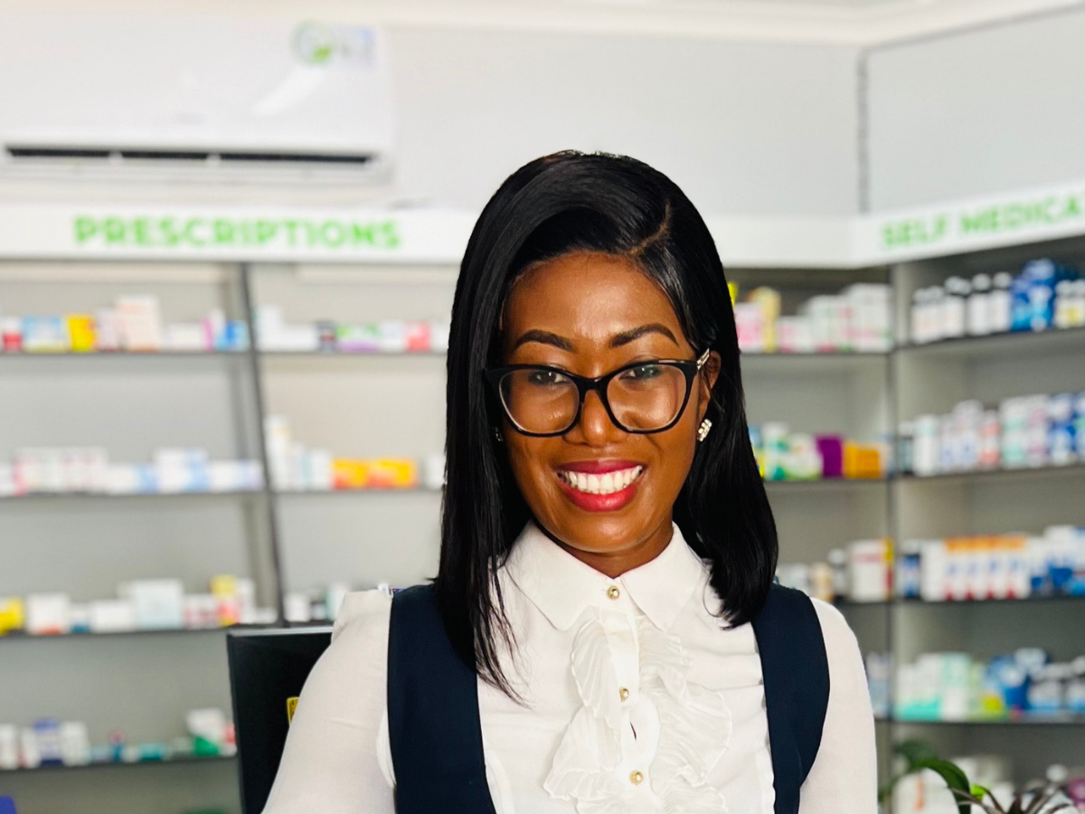 What is community pharmacy like in Namibia?