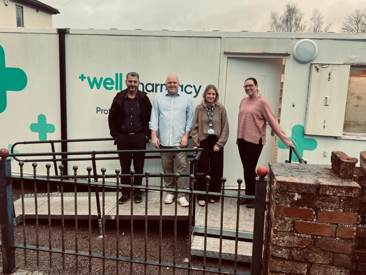 Worst in ’40 years’: Welsh pharmacy in portacabin after flood