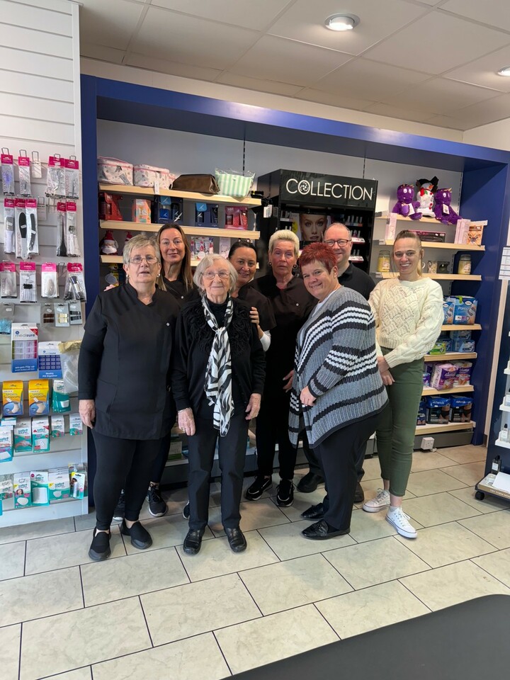 “I love working!” Pharmacist retires after seven decades