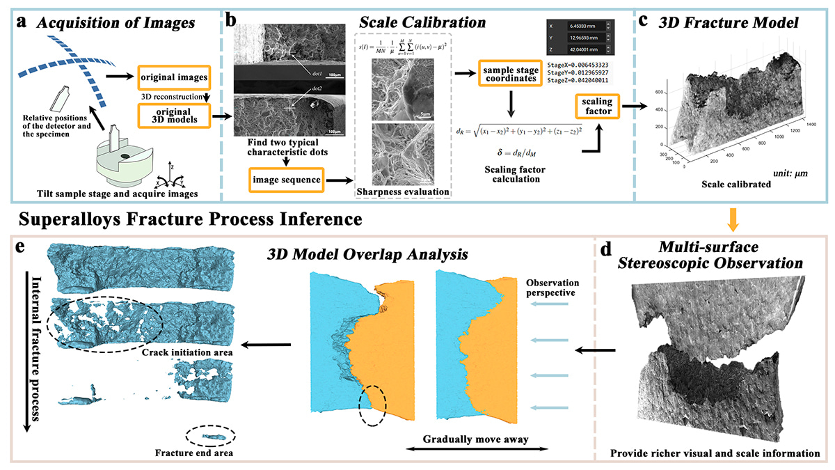 Three-dimensional inner fracture insights into the complex fracture behavior of superalloys
