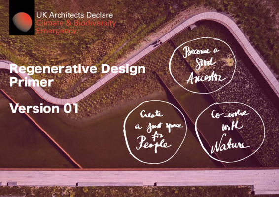 UK Architects Declare Regenerative Design Primer
