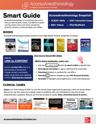 AccessAnesthesiology Smart Guide