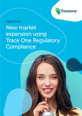 Case study: New market expansion using Trace One Regulatory Compliance