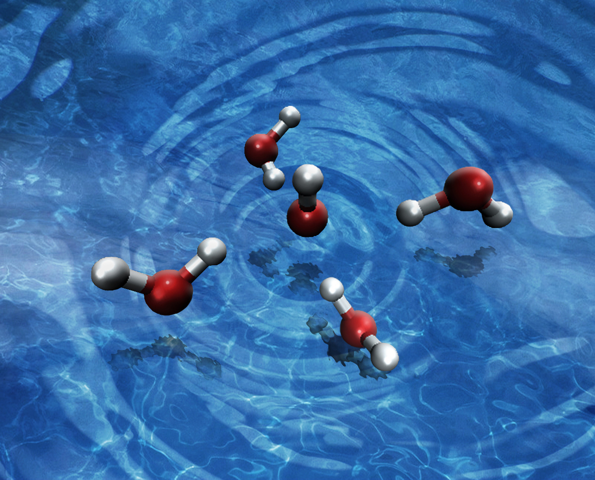 Why does hydroxide diffuse slower than hydronium in liquid water?