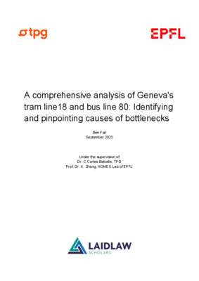 A comprehensive analysis of Geneva's tram line 18 and bus line 80 - Ben Fall