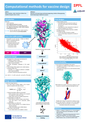Poster: Computational methods for vaccine design