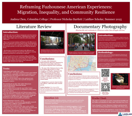 Reframing Fuzhounese American Experiences: Migration, Inequality, and Community Resilience