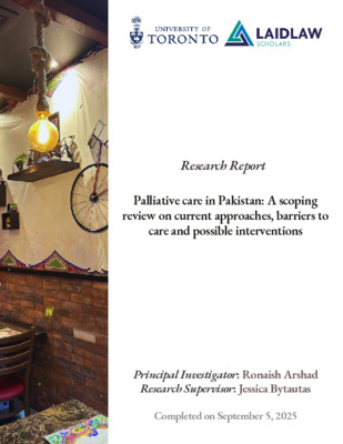Research Report: Palliative Care in Pakistan: A scoping review on current approaches, barriers to care, and possible interventions