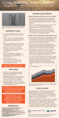 Coal, Capital, and Climate: Theorizing China’s Green Transition under State Capitalism