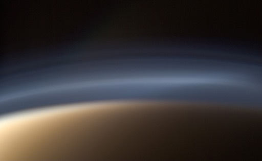 Titan’s detached haze as a window on Titan’s mesosphere